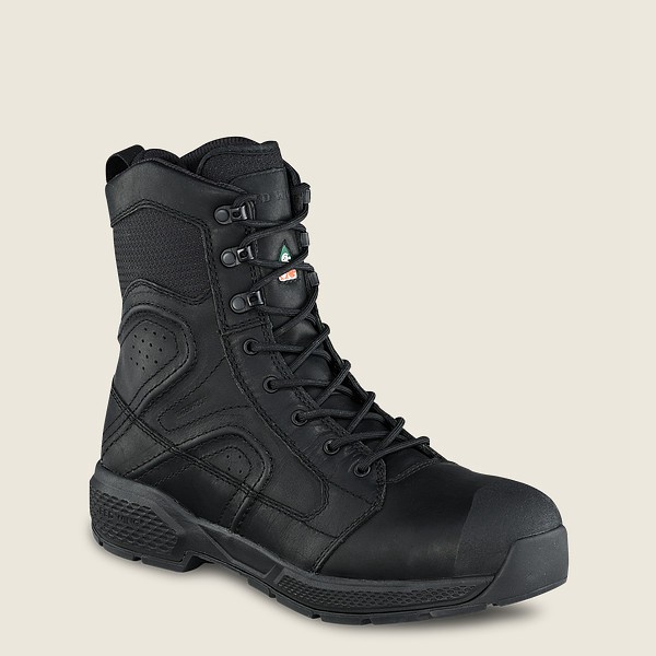 Bottes de Sécurité Red Wing - Exos Lite - 8-Inch Waterproof Csa Toe - Noir - Homme 853ETQVNG